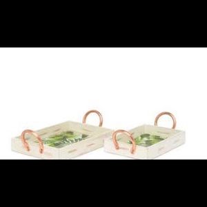 Straw Studios Tray Set